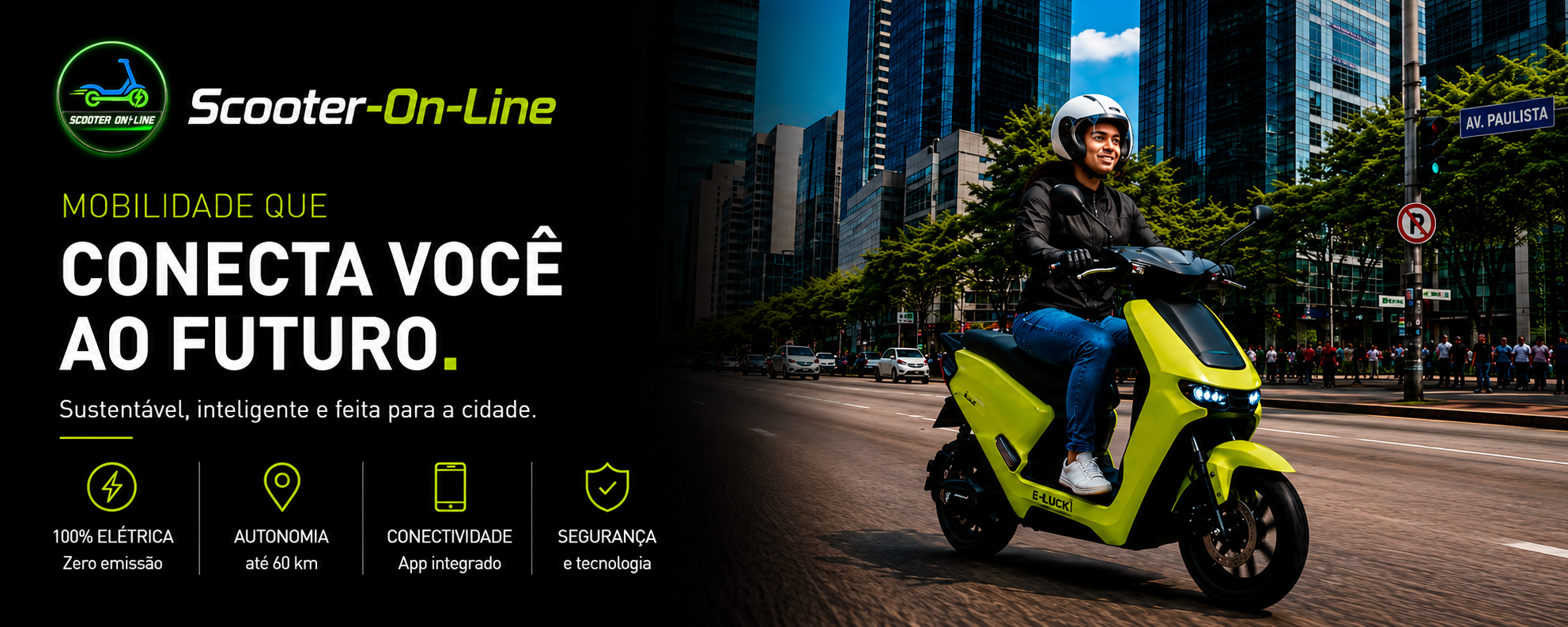 Scooter elético vantagens e praticidade