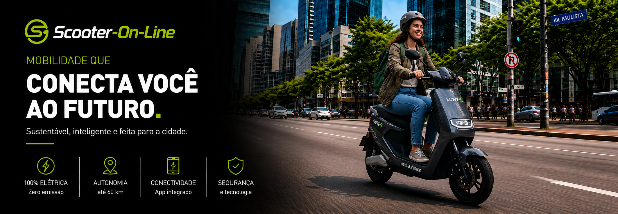 Scooter elético vantagens e praticidade