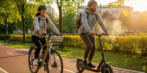 Benefícios para a saúde ao usar e-bike e autopropelidos