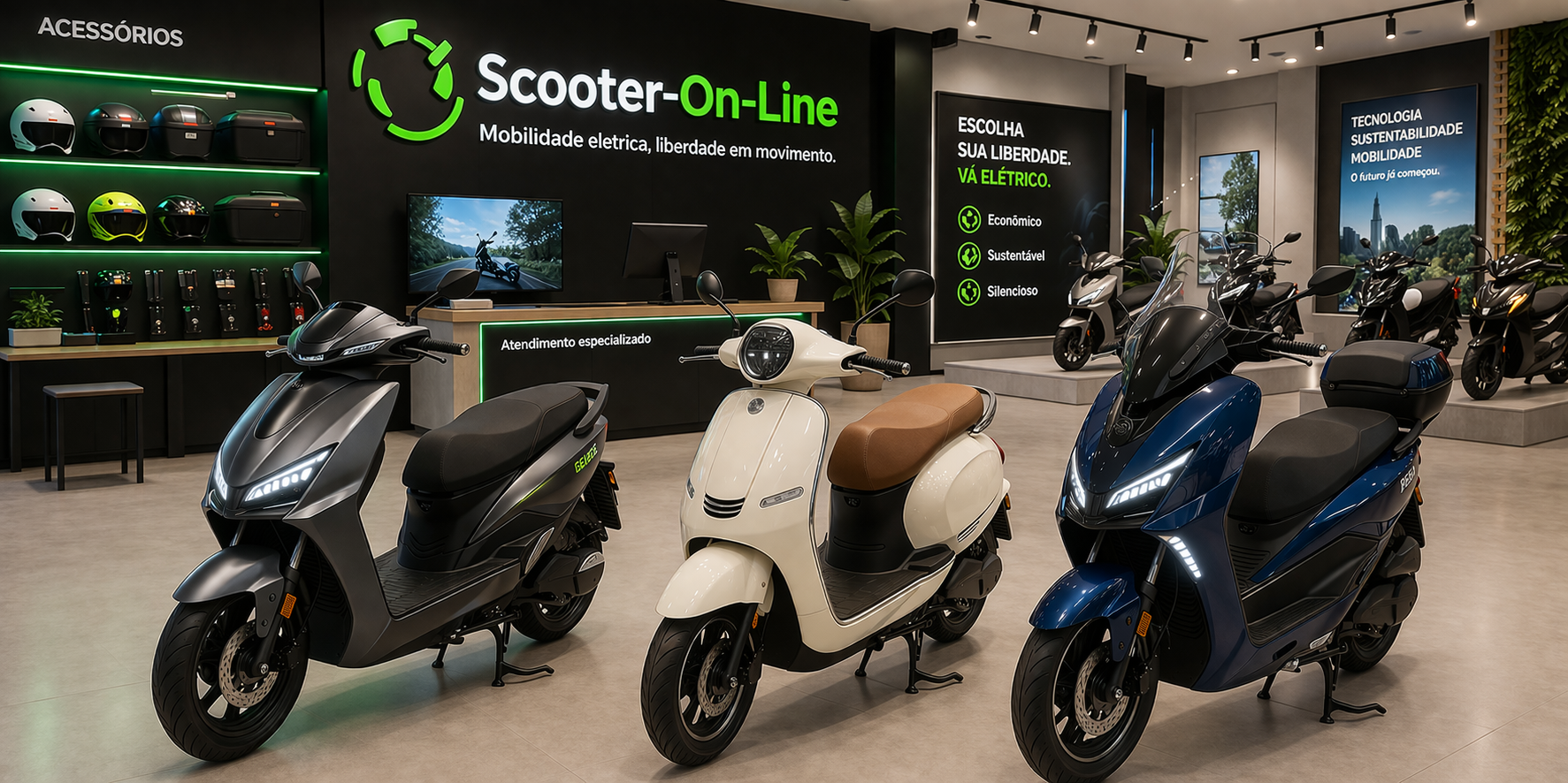 Comparativo de Desempenho de Modelos de Scooters por Marca