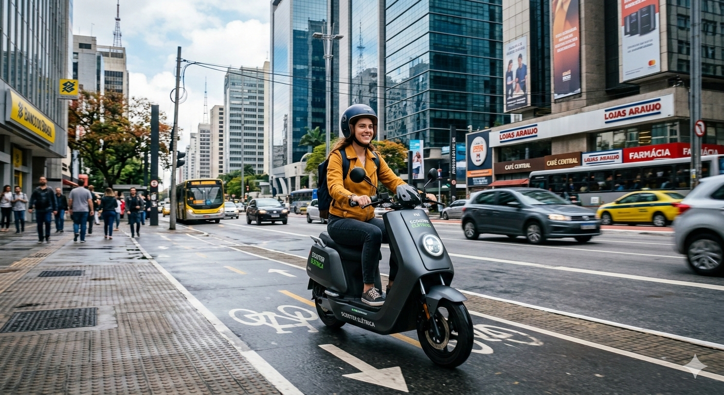 A Influência das Scooters Elétricas no Desenho Urbano