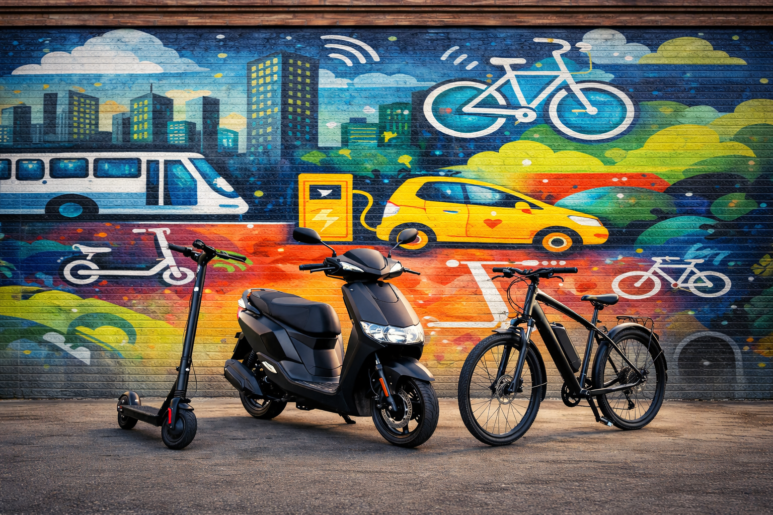 Como escolher entre scooter elétrico, autopropelidos e e-bike