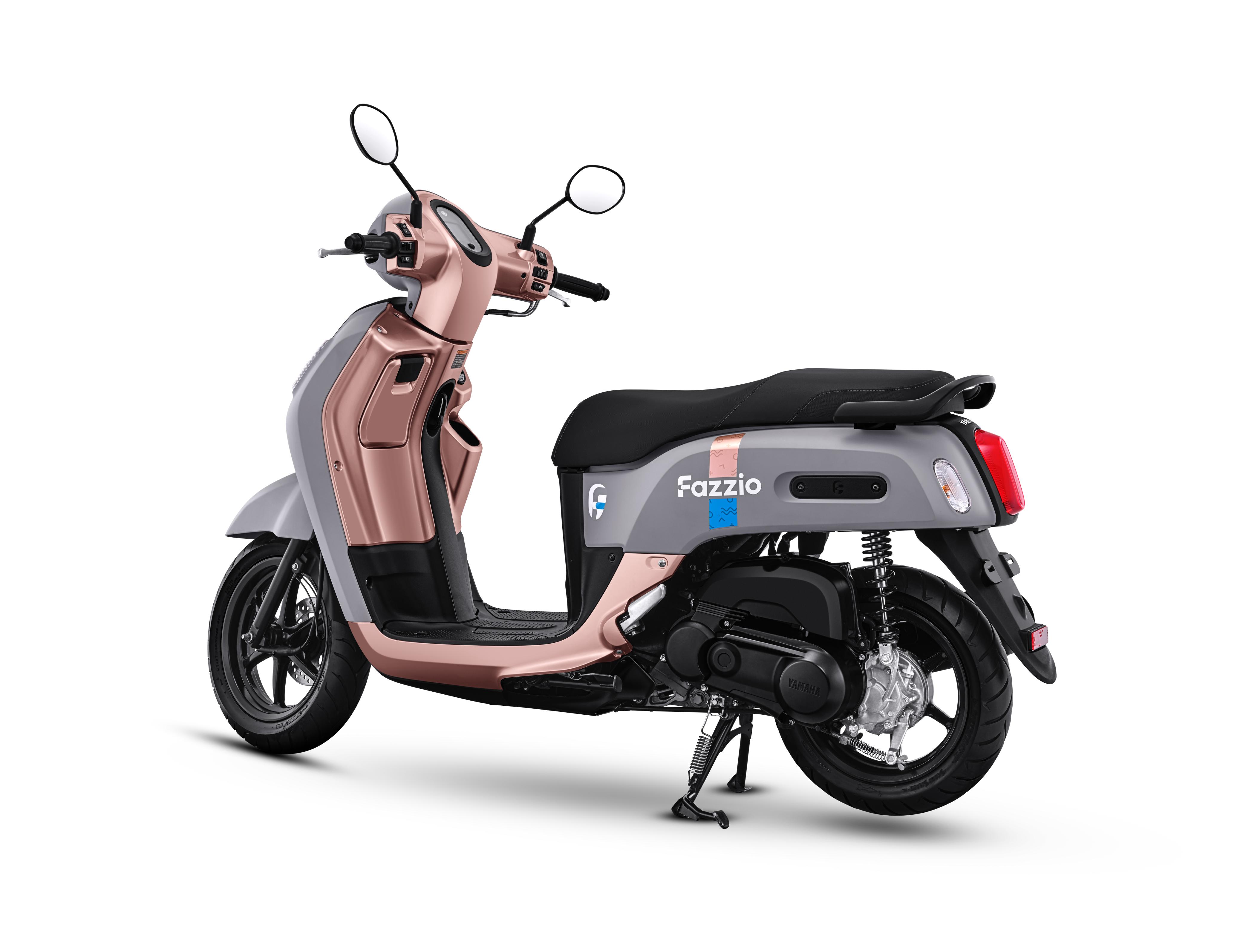 Conheç a Yamaha Fazzio a scooter retrô que esconde um motor híbrido