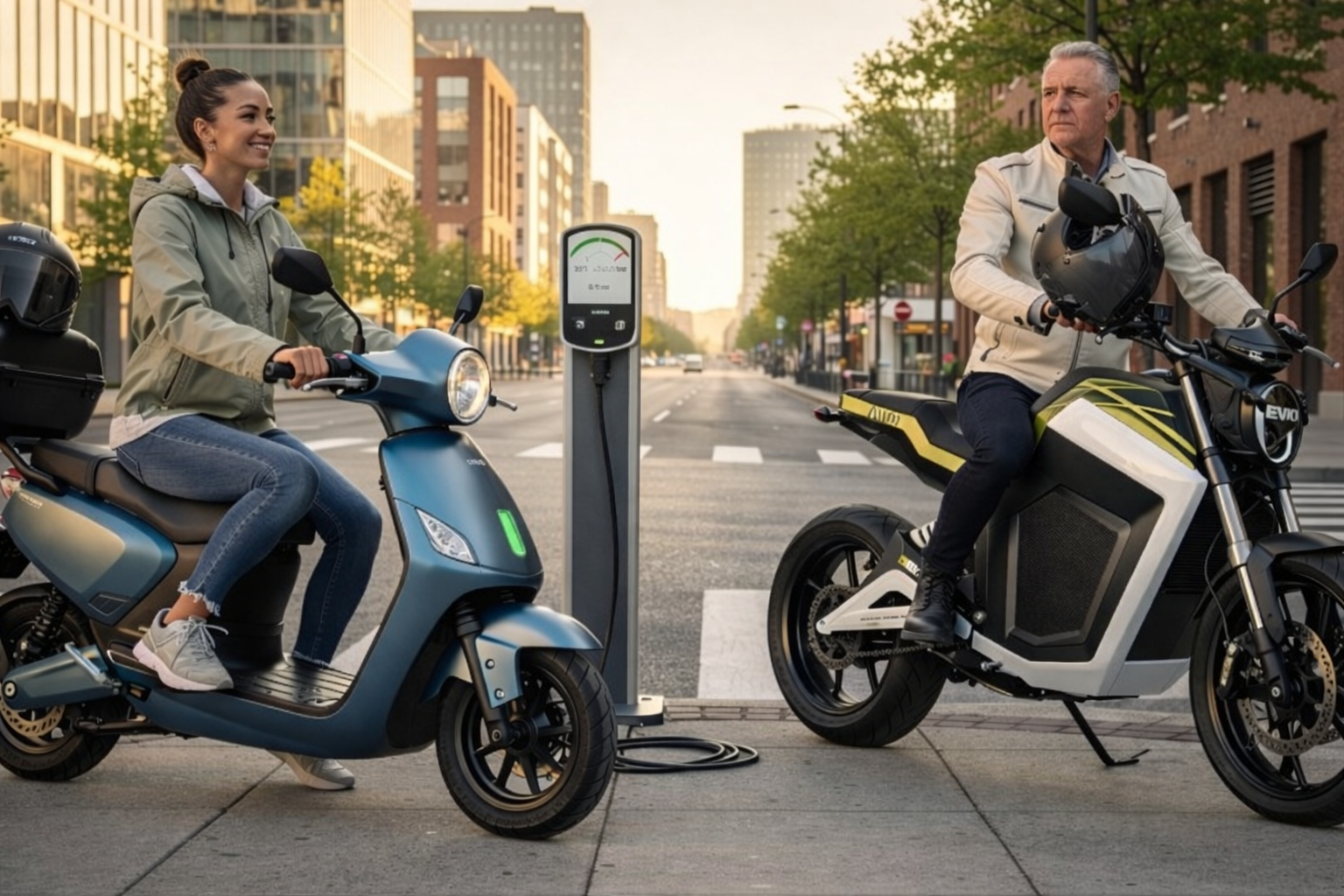 Diferença de Consumo entre Scooter Elétrica e Moto Elétrica