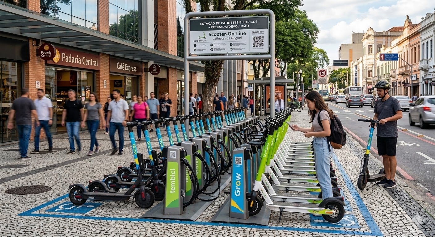 Ecossistemas de Compartilhamento de Scooters: O Que Está Funcionando?