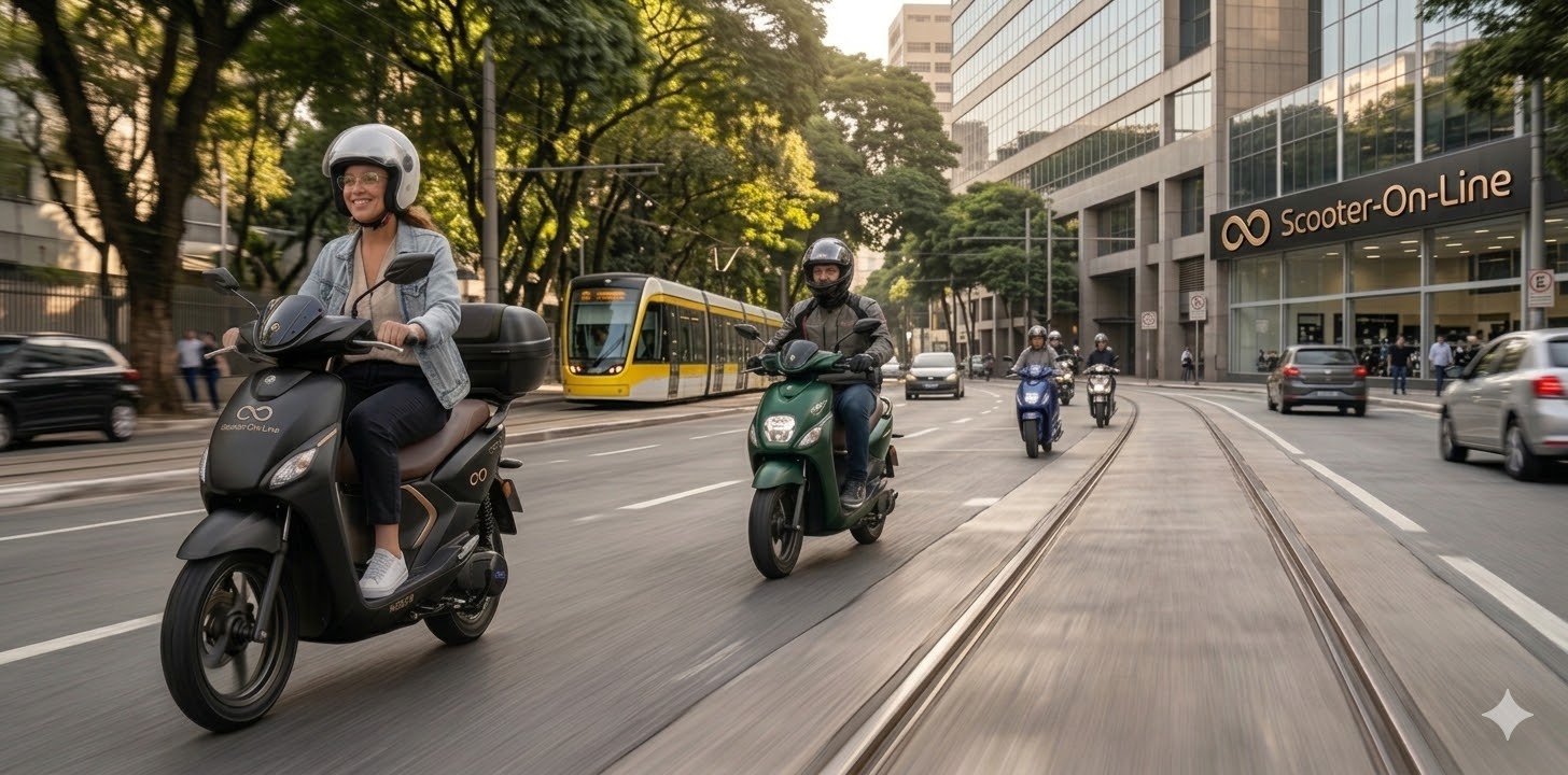 Impacto das Scooters Elétricas no Trânsito Urbano