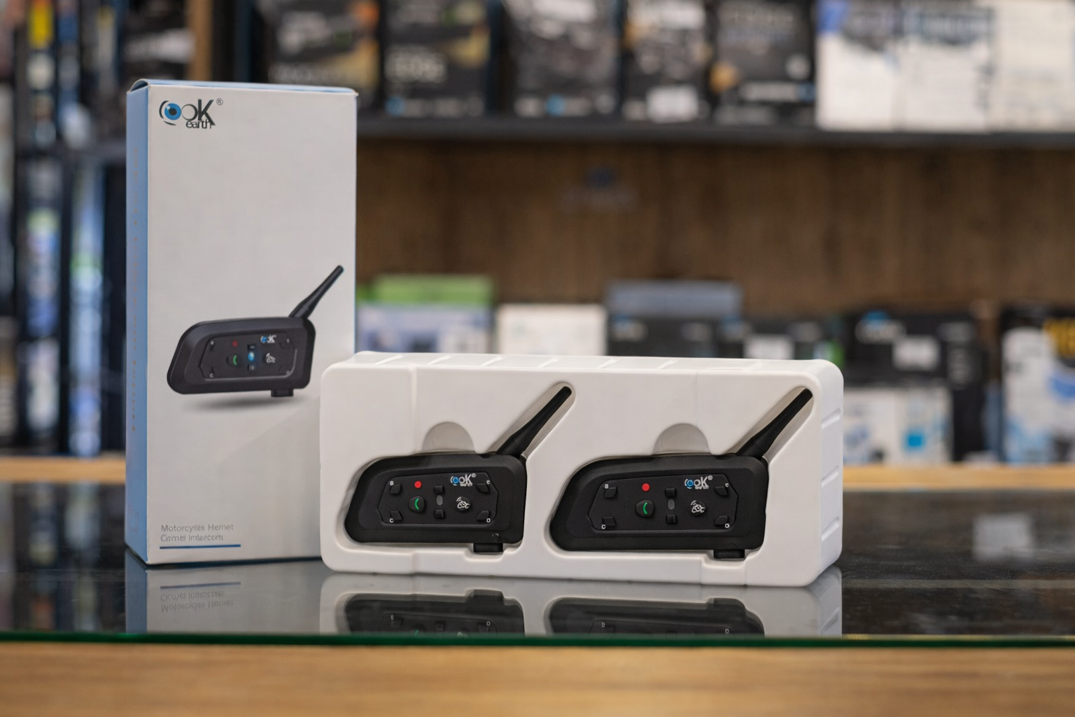 Intercomunicador LookEarth V6 Pro Duo melhora a comunicação entre pilotos