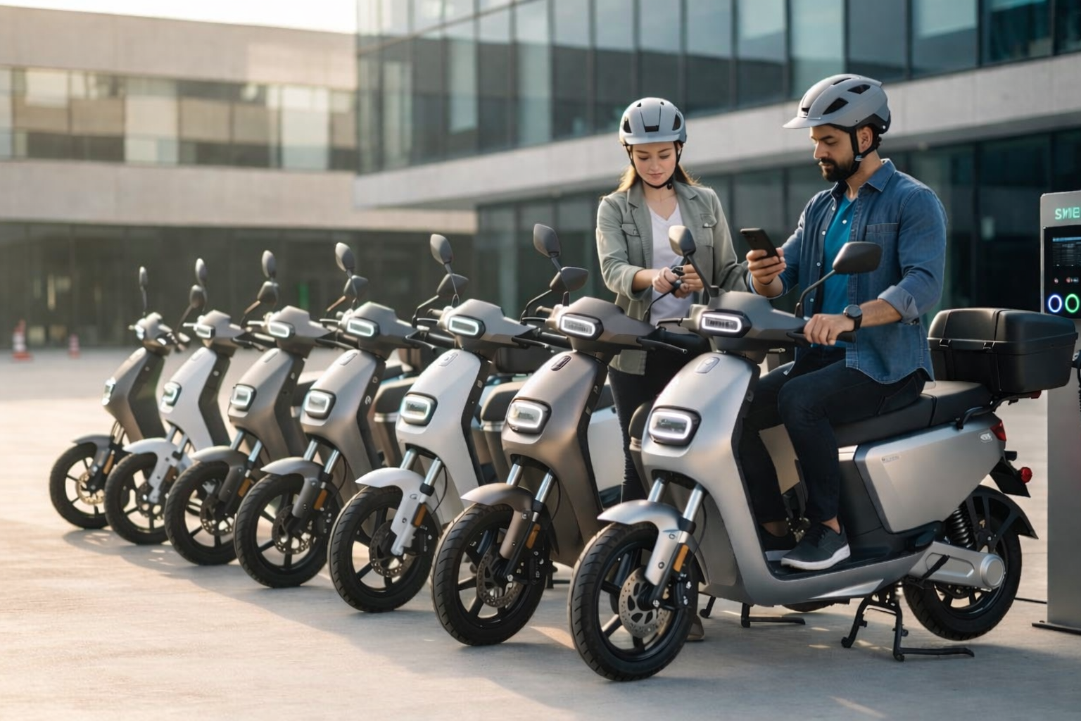 Mobilidade elétrica para empresas: frotas de scooter elétrico e autopropelidos