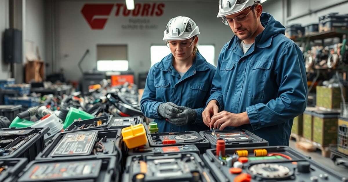 A Reciclagem de Baterias de Scooters Elétricas