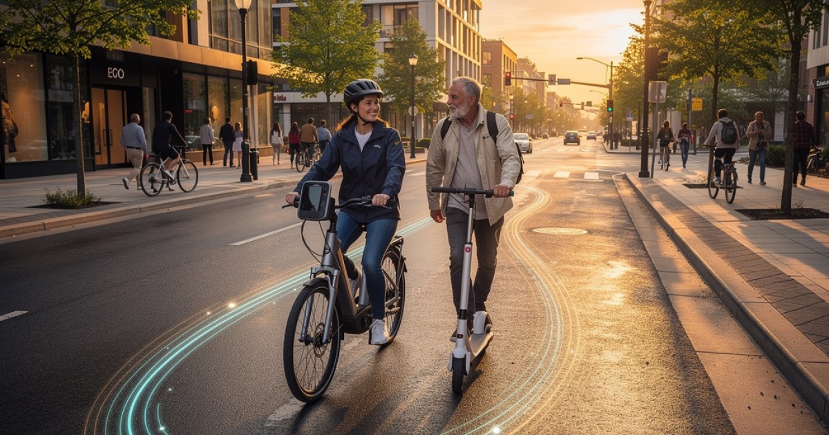 Planejamento de rotas e autonomia: melhorando a experiência com e-bike e scooter elétrico