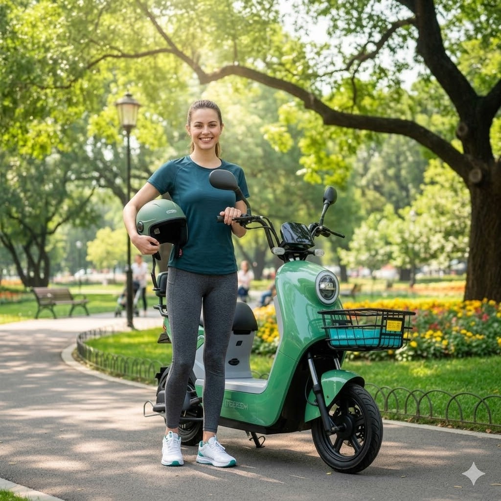 Scooter Elétrica para Jovens: Estilo e Economia