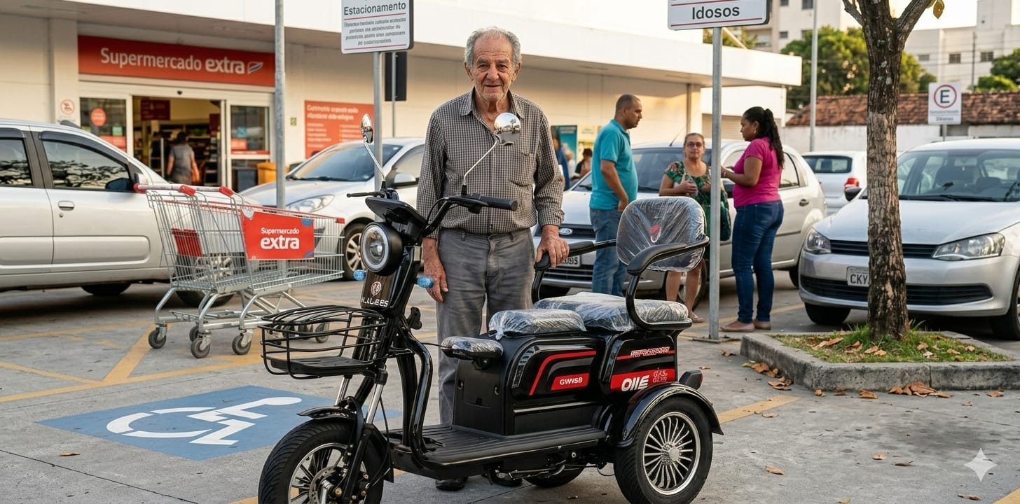 Scooter Elétrica para Pessoas com Mobilidade Reduzida: Inovação e Acessibilidade