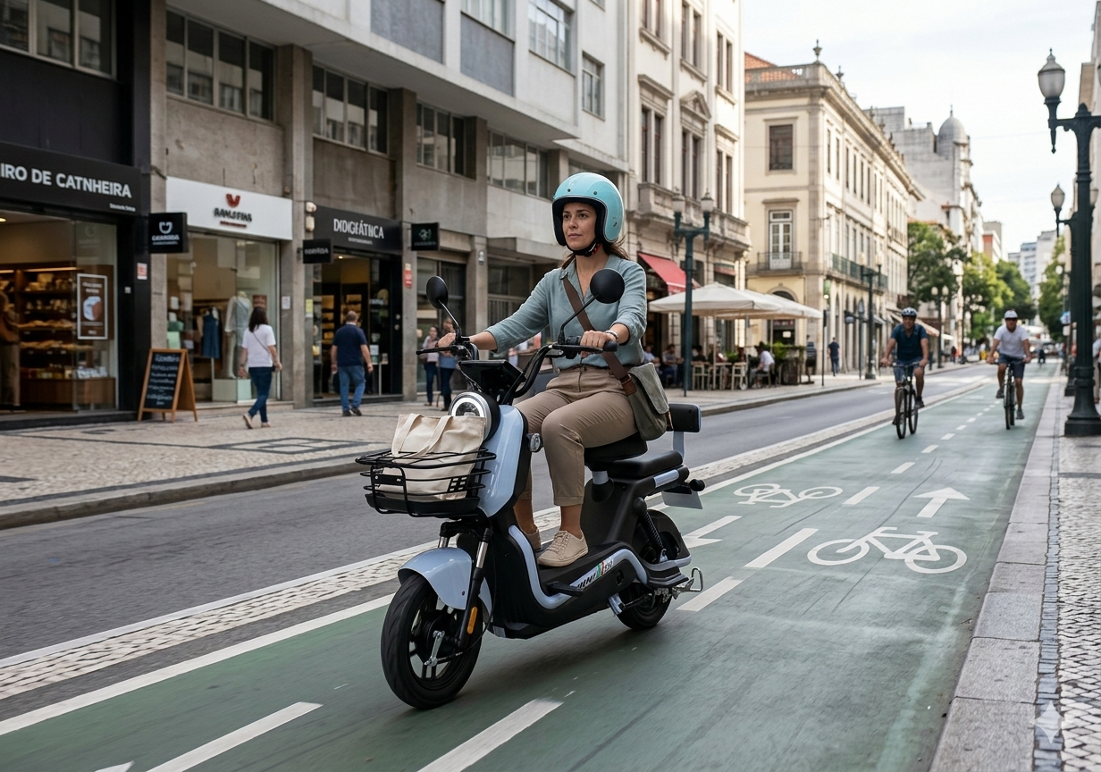 Scooter elétrica pode andar na rua?