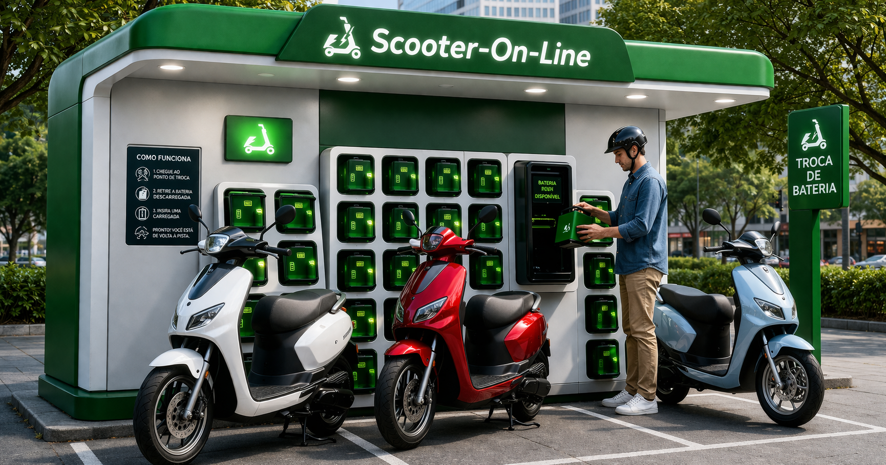 VinFast revoluciona a mobilidade urbana com scooters elétricas e troca de baterias no Vietnã