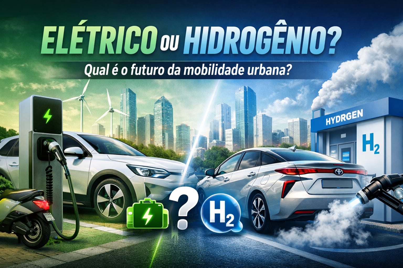 Elétrico ou Hidrogênio: Qual é o futuro da mobilidade urbana?