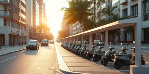 Crescimento da Infraestrutura para Scooters Elétricas nas Cidades Brasileiras