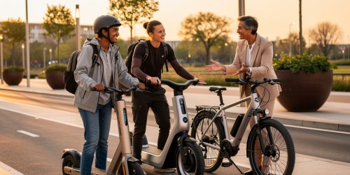 Inovações tecnológicas em scooter elétrico, autopropelidos e e-bike