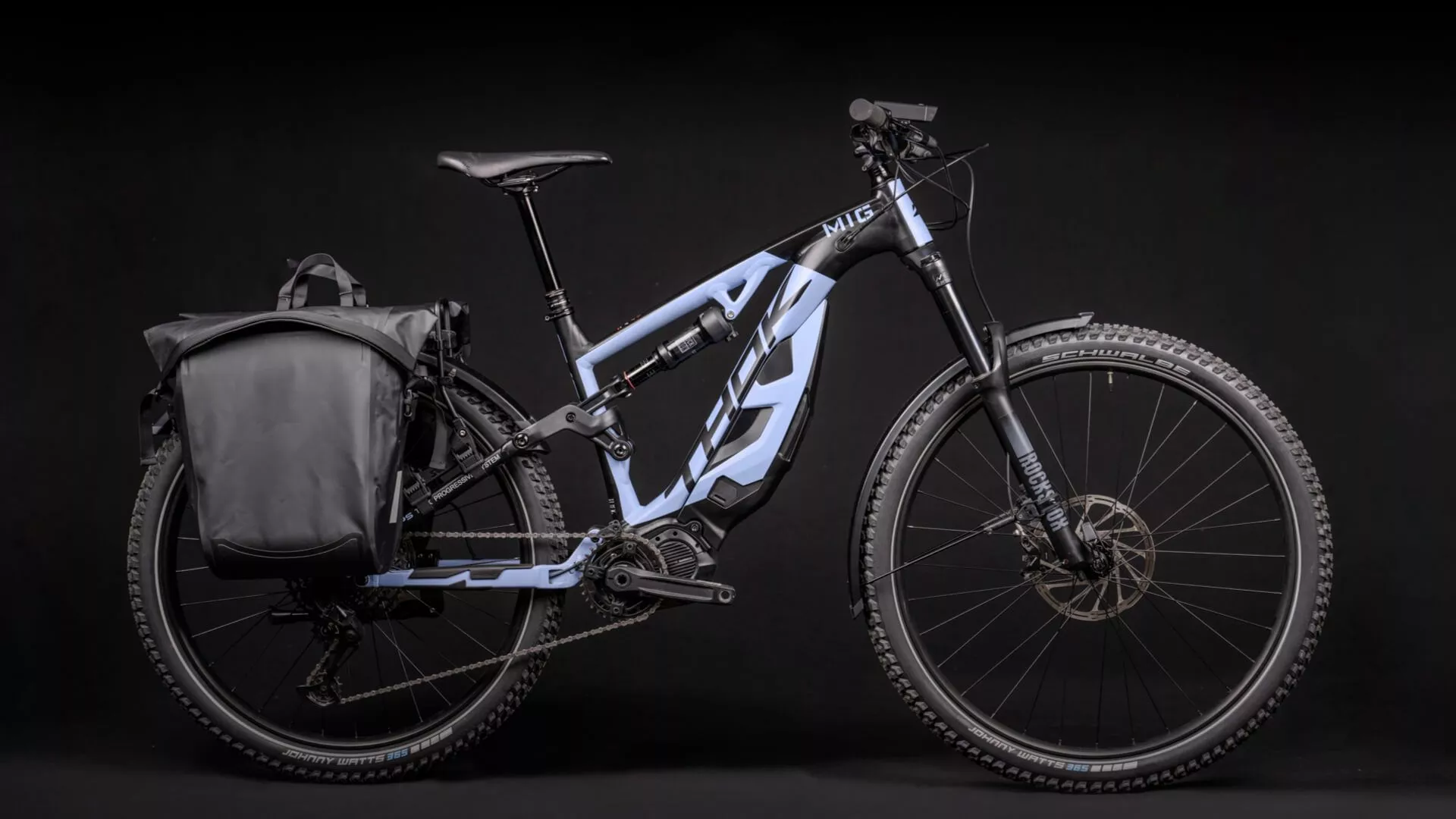 Modelo de bicicleta elétrica SUV funciona para viagens urbanas e off-road