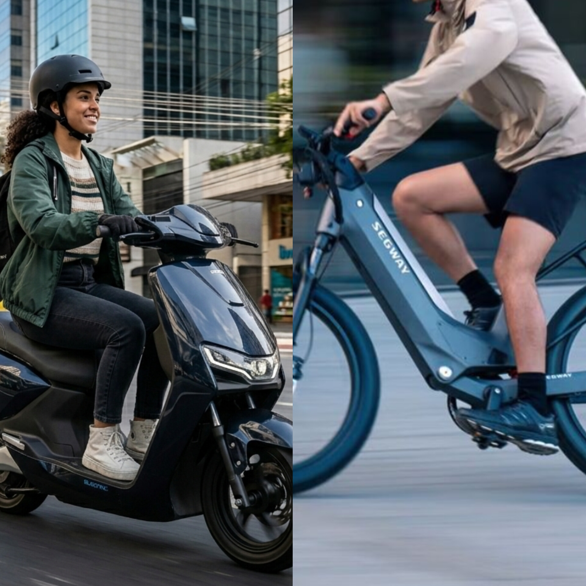Scooter elétrica ou bike elétrica:Qual vale mais a pena em 2026?
