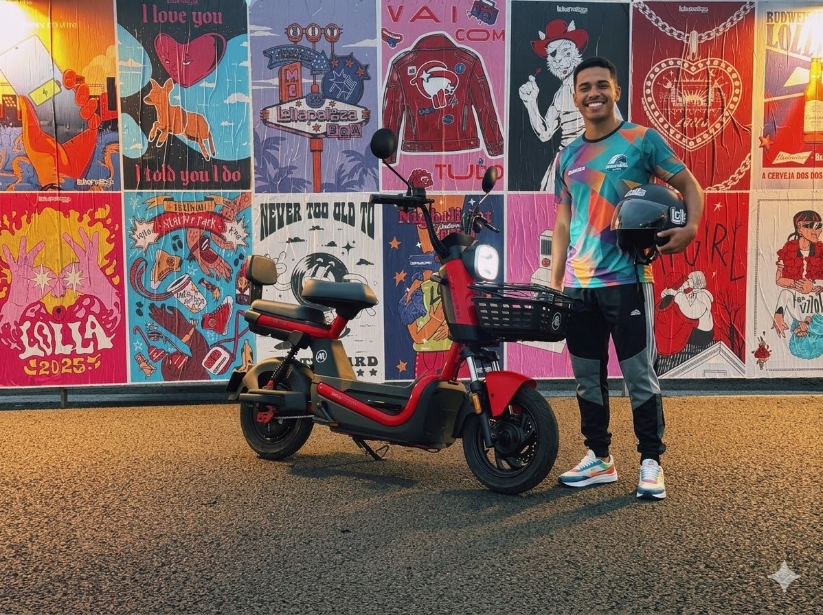 Scooter Elétrica para Jovens: Estilo e Economia