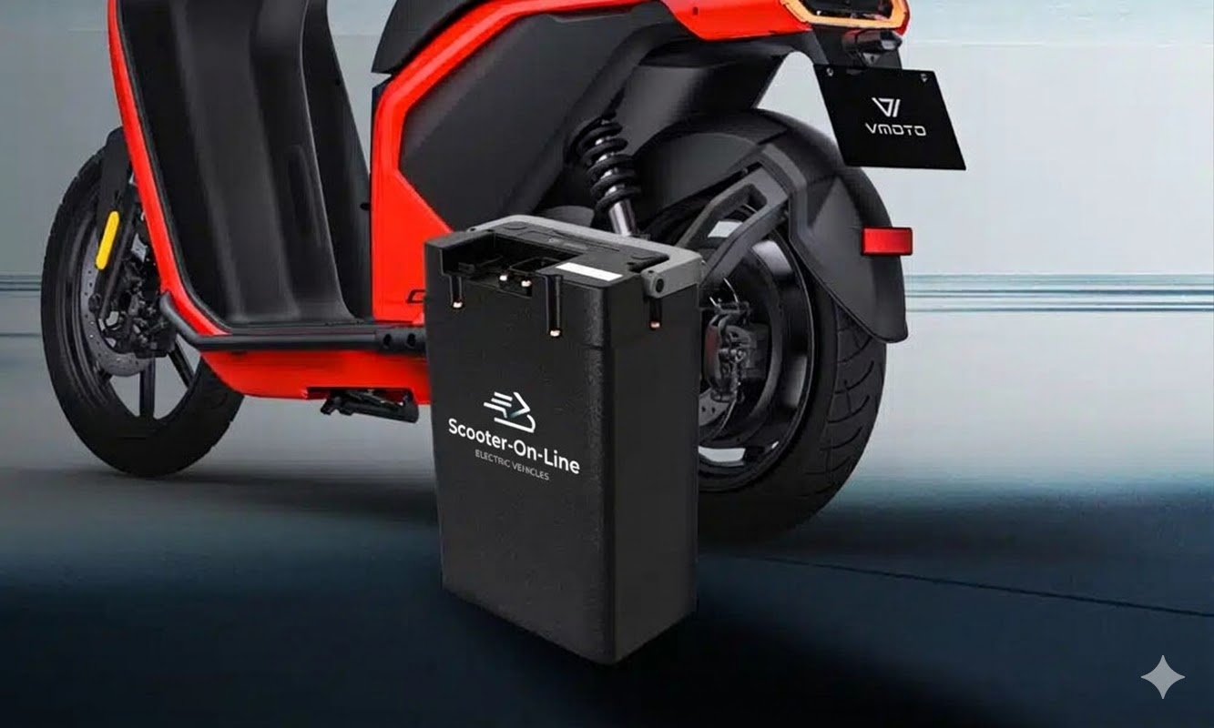 Vmoto Lança Moto Elétrica com Carregamento Ultra-Rápido de 30 Minutos