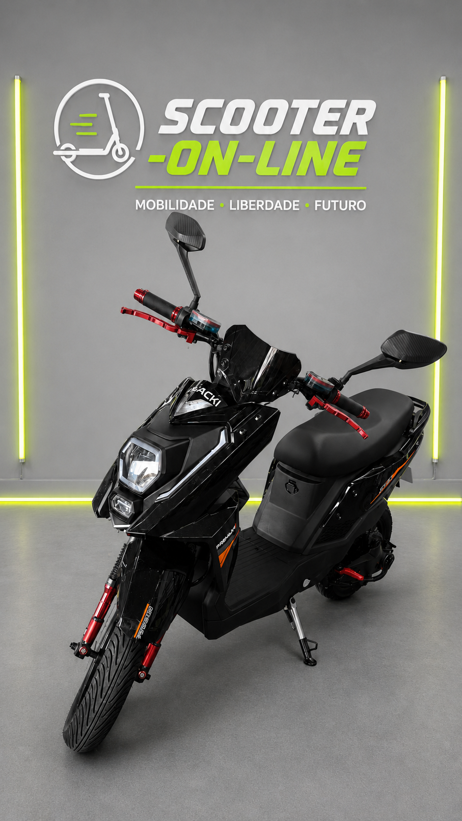 SCOOTER ELÉTRICA JET 1000W
