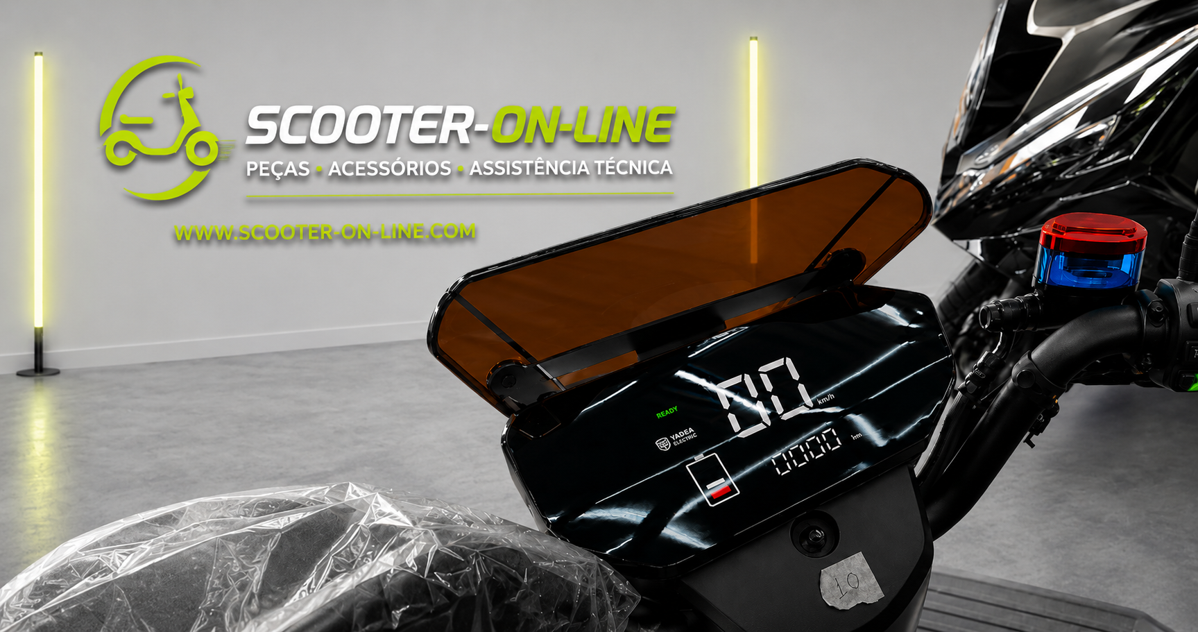 SCOOTER ELÉTRICA JET 1000W