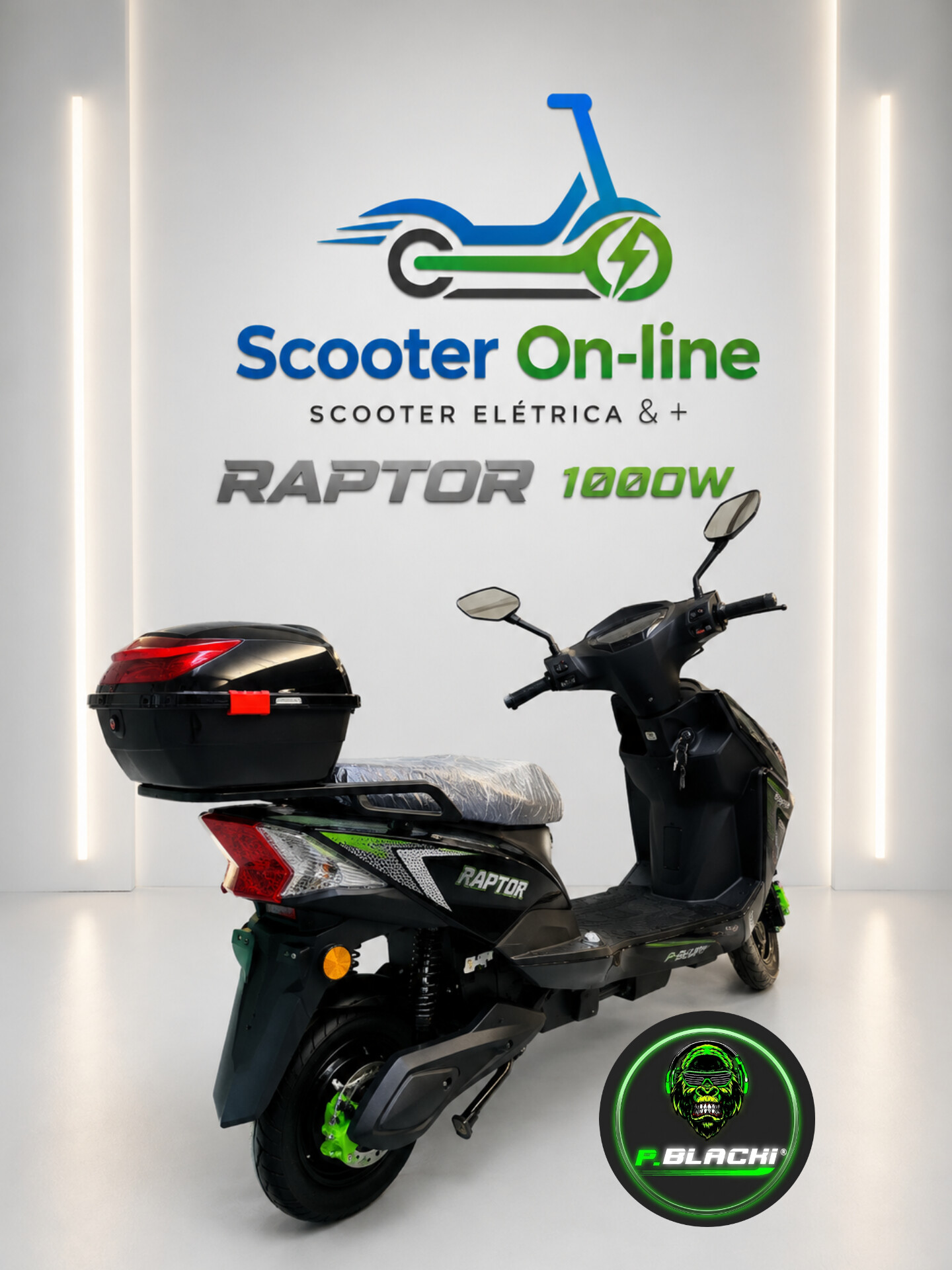 Scooter Elétrico Raptor