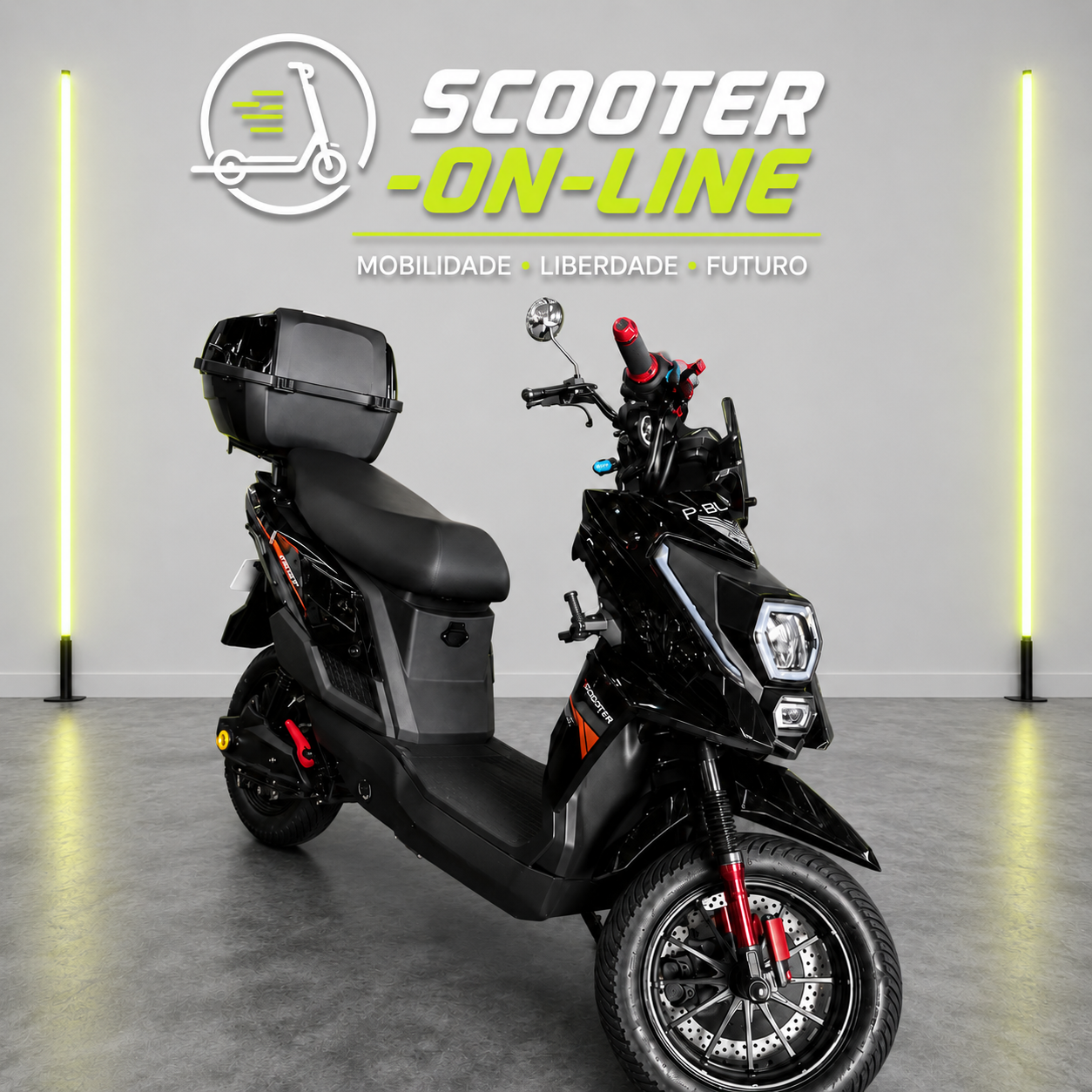 SCOOTER ELÉTRICA JET 1000W