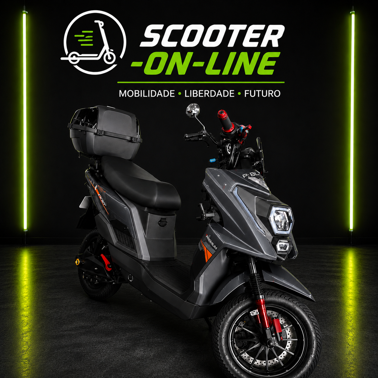 SCOOTER ELÉTRICA JET 1000W