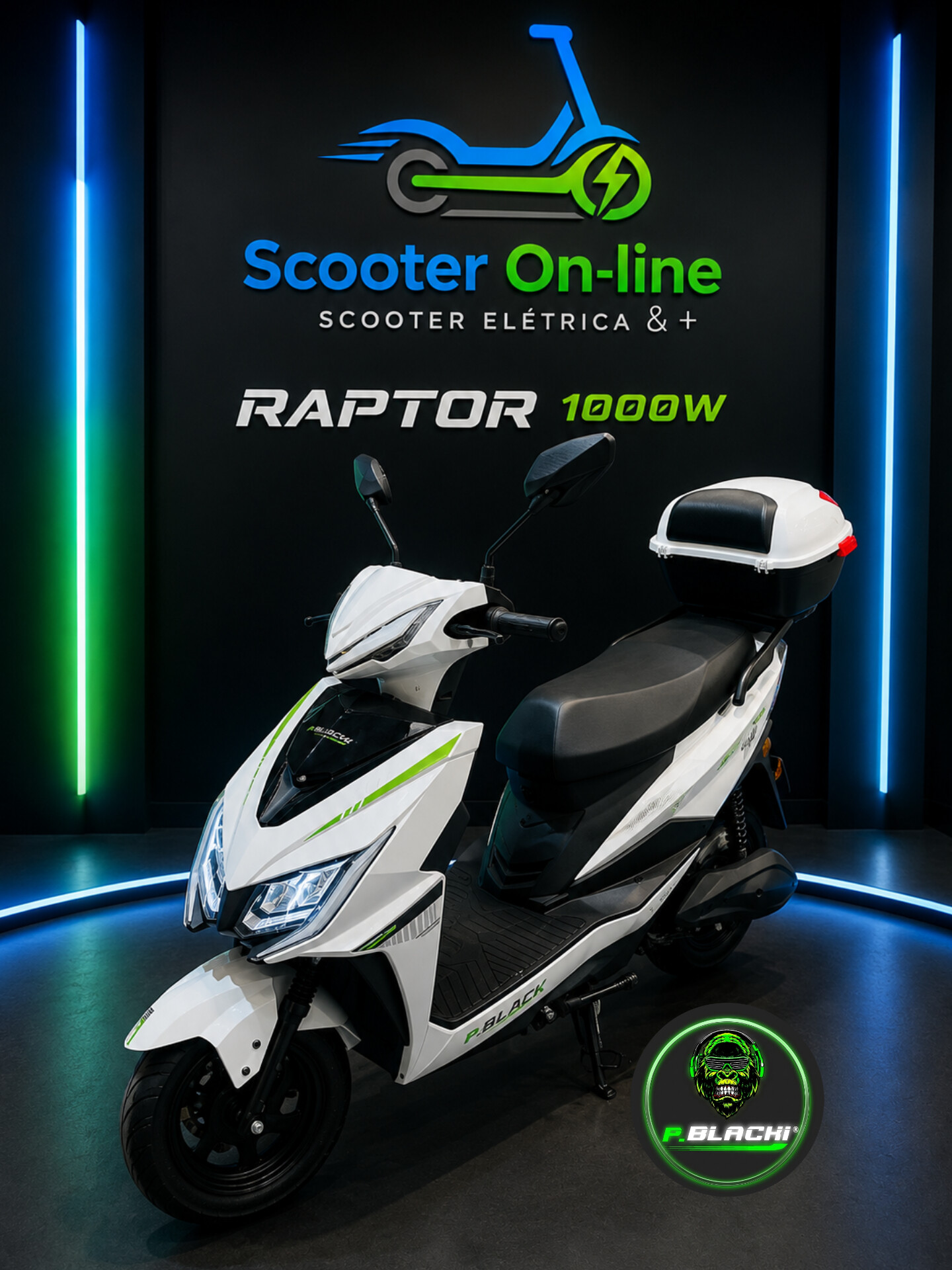 Scooter Elétrico Raptor