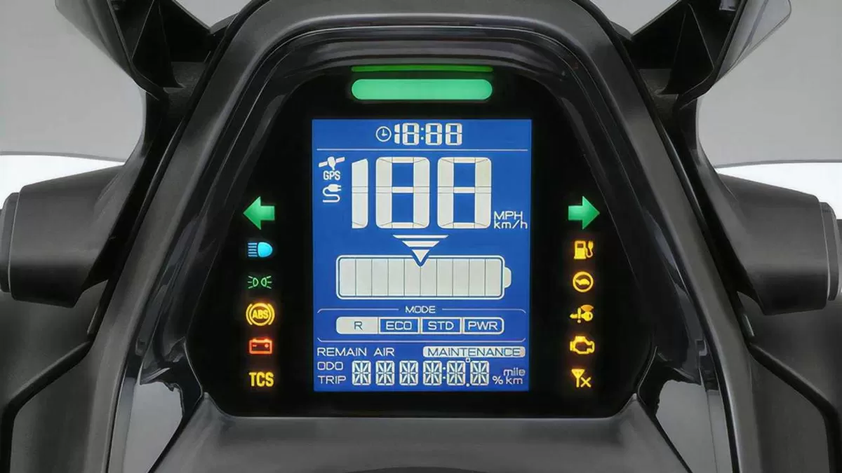 Yamaha E01 Display